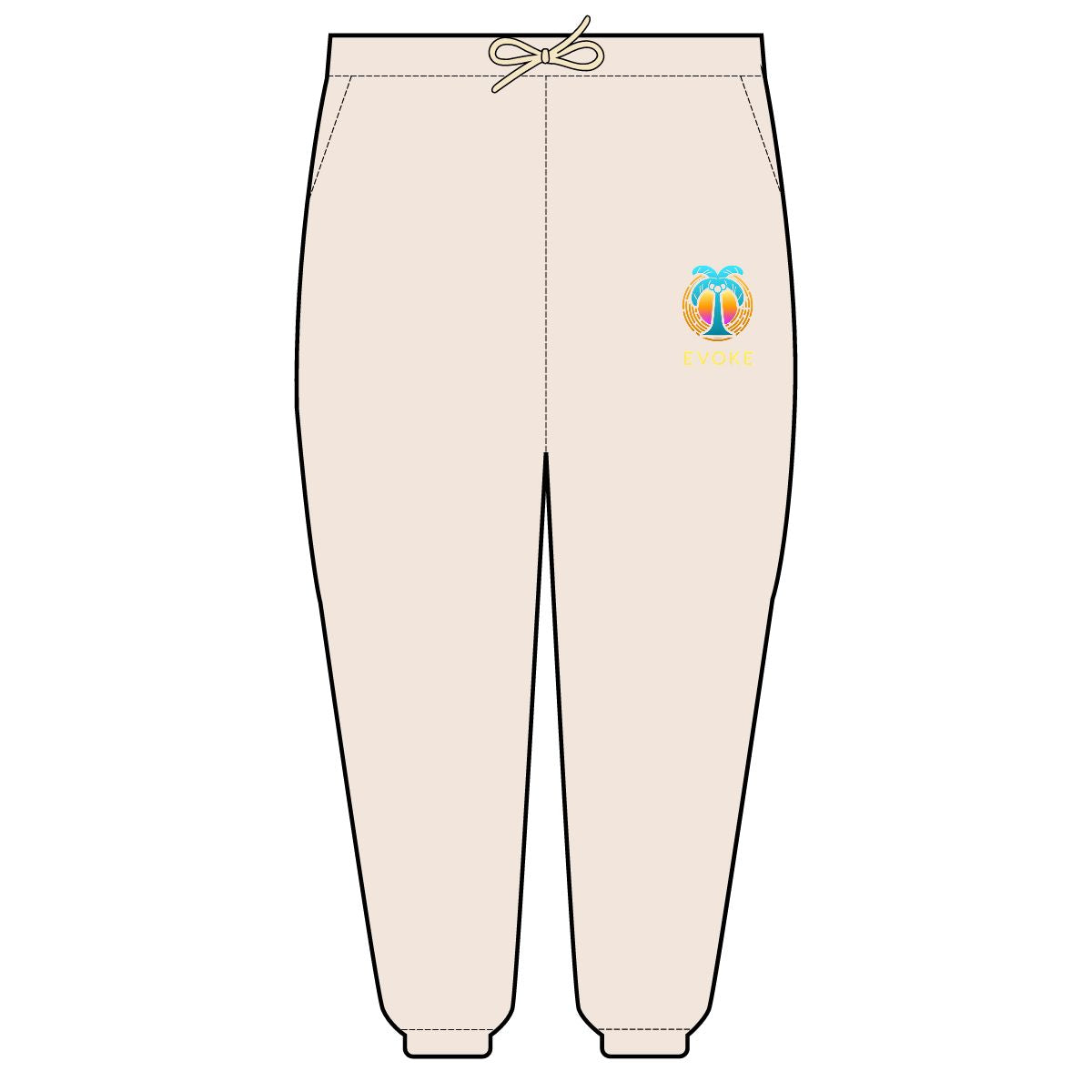Unisex Garment-Dyed Lightweight Fleece Sweatpants